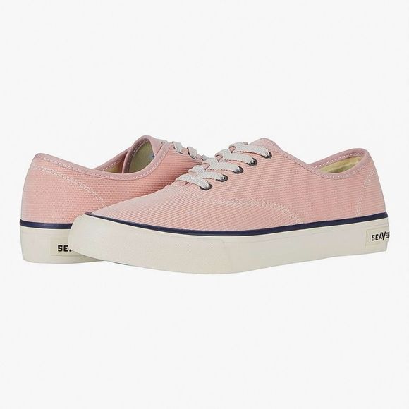 NWOT SeaVees Legend Sneaker Cotton Cordies PINK - SIZE 7.5 - Picture 1 of 11
